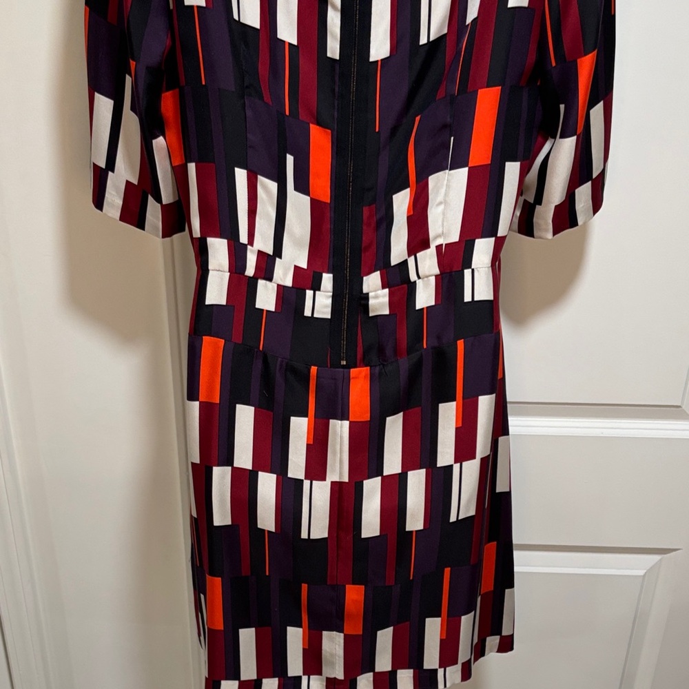Rag & Bone Bus Seat Anne Print Silk Dress - Picture 5 of 8